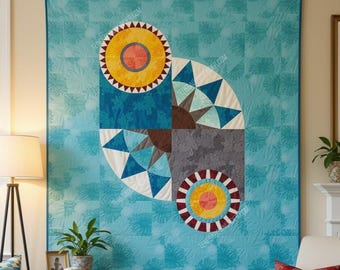 Summer Yin Yang quilt pattern