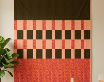 Pattern bundle: Strips and logs quilt block - 4 patterns 1 block