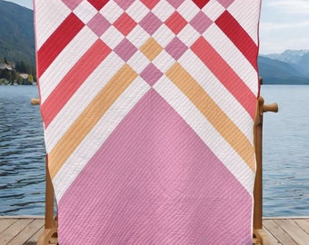 Trellis quilt pattern - 5 sizes