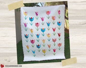 Tulip Factory quilt pattern