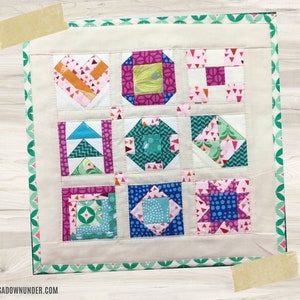 Tiny Quilt Templates - Etsy