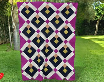 Quilt pattern: Night eyes - 4 sizes