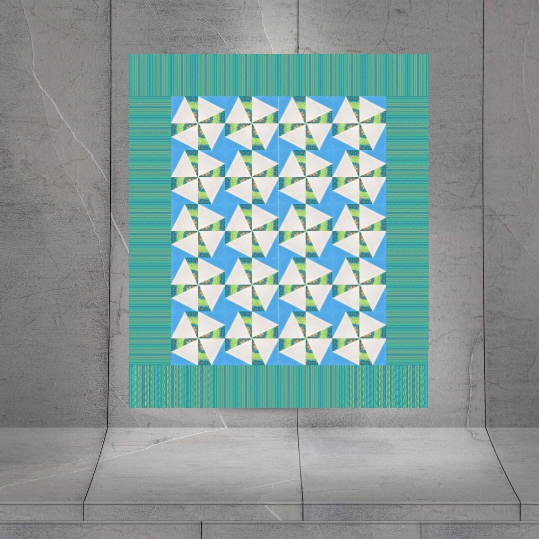 Outback Windmühlen Quilt Anleitung