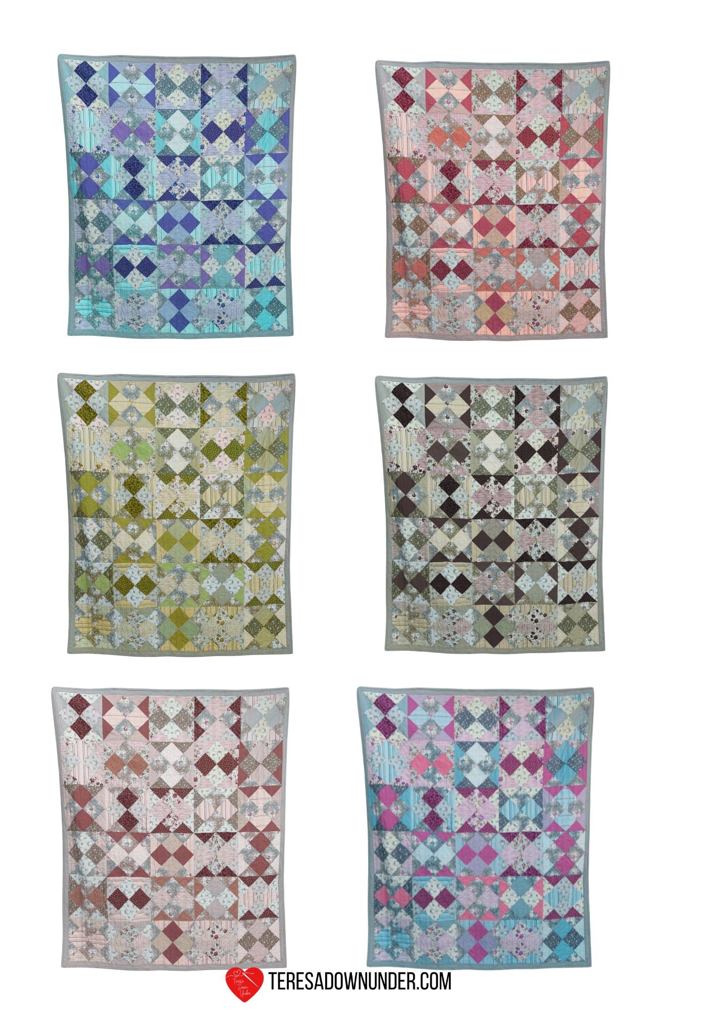 Chatterbox Quilt Pattern and Video Tutorial - Etsy