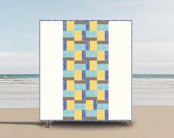 Pattern bundle: Strips and logs quilt block - 4 patterns 1 block