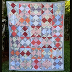Chatterbox Quilt Pattern and Video Tutorial - Etsy