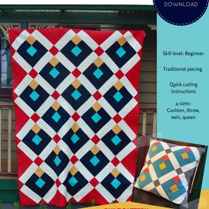 Quilt pattern: Night eyes 4 sizes image 6