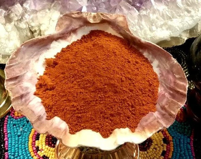 Red Brick Dust (voodoo Reddening) Hand-pulverized, Natural Red Clay ...
