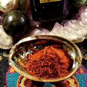 Red Sandalwood Chips. All Natural, Sold by the Ounce.