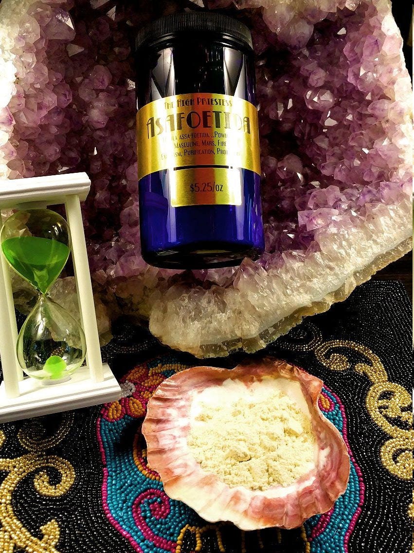 Asafoetida Powder (devil's Dung, Food of the Gods, Ungoozeh) by the Ounce -  Etsy