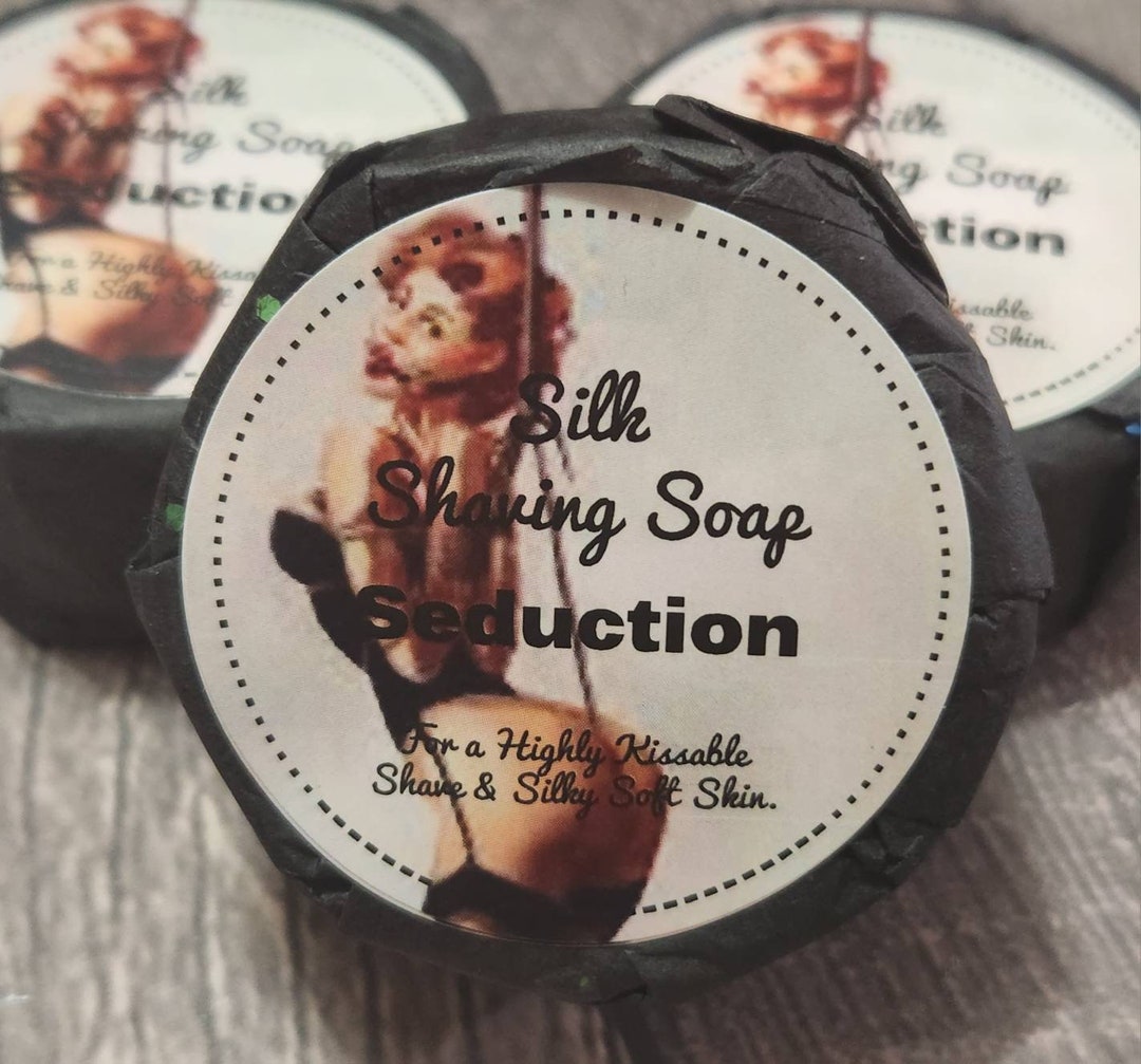 Shaving Soap Seduction, Wet Shave, Cold Process Soap, Shave Soap Bar