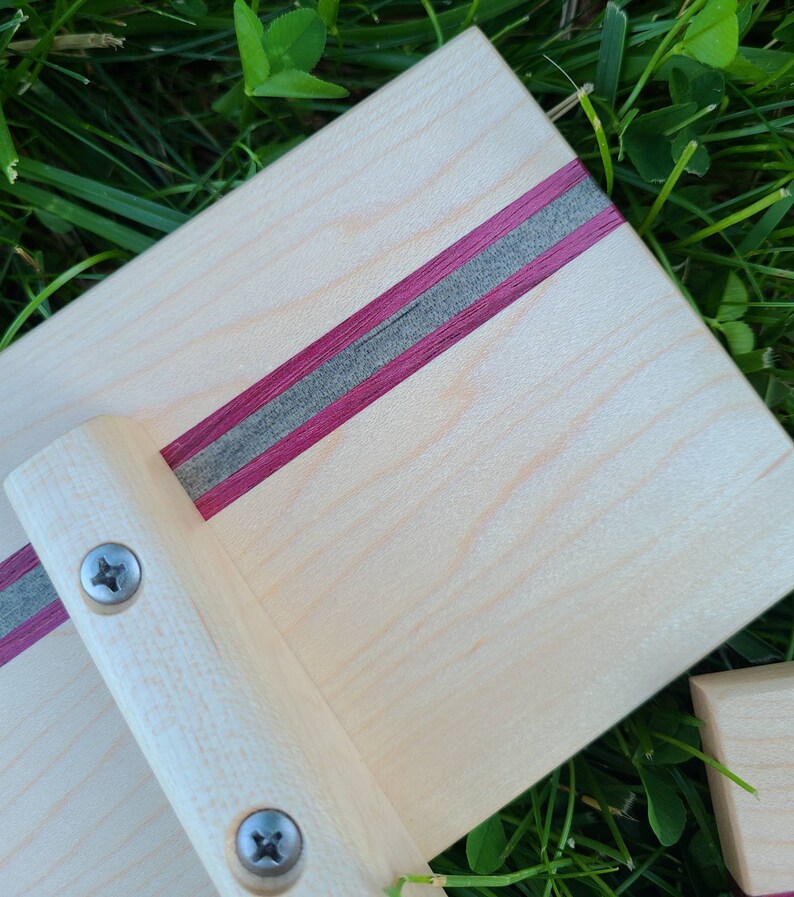 Wool / Cotton Hand Carders Combs Maple and Blue Stain Pine Etsy