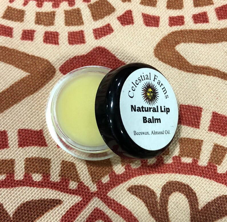 Natural Bees Wax Lip Balm Natural Beeswax Etsy