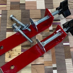 Strauch Carder Table Clamps, Drum Carder, Standard, Finest and Mad Batter