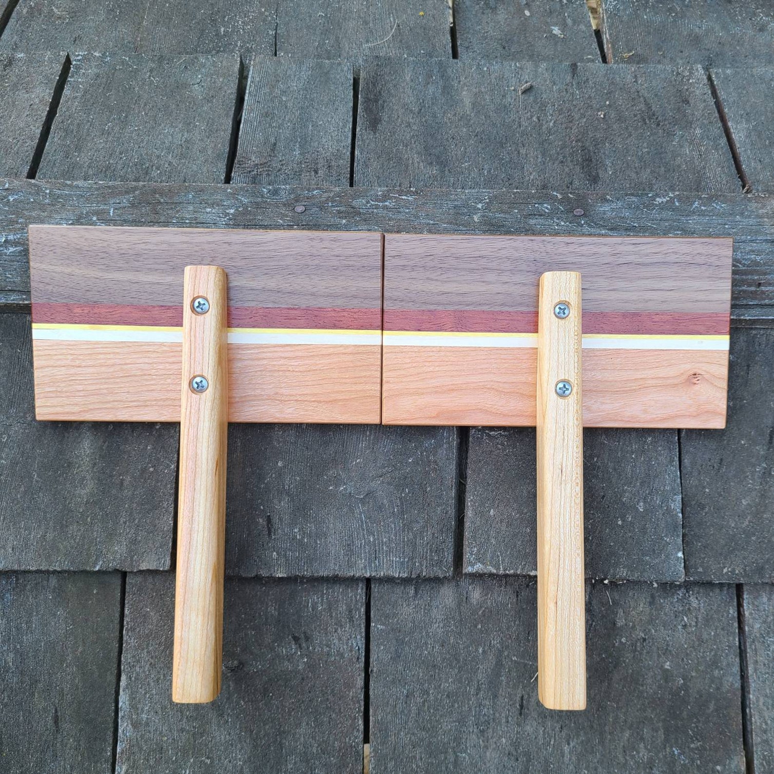 Wool / Cotton Hand Carders Combs Cherry and Black Walnut Etsy
