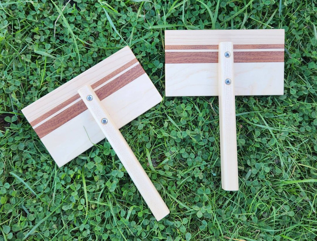 Wool / Cotton Hand Carders Combs Maple and Sapele Carding Etsy