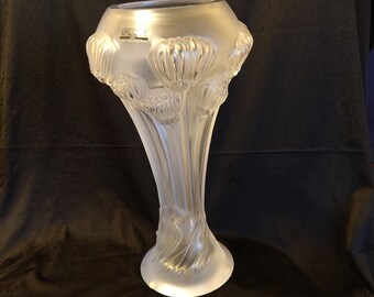 Lalique Rose Vase Etsy