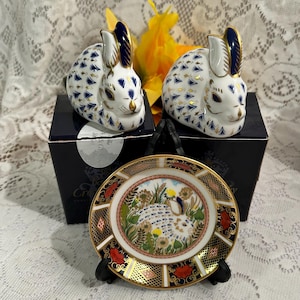 Crown Derby Rabbit - Etsy