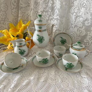 Herend Tea Cup and Saucer - Etsy