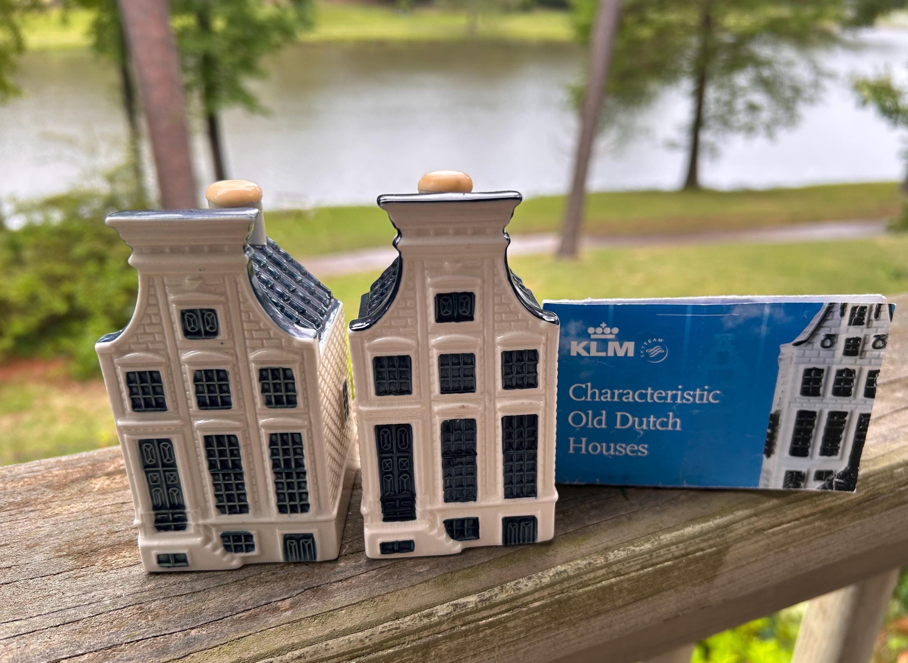 KLM Blue Delft House #63 – Empty BOLS Royal Distilleries Holland