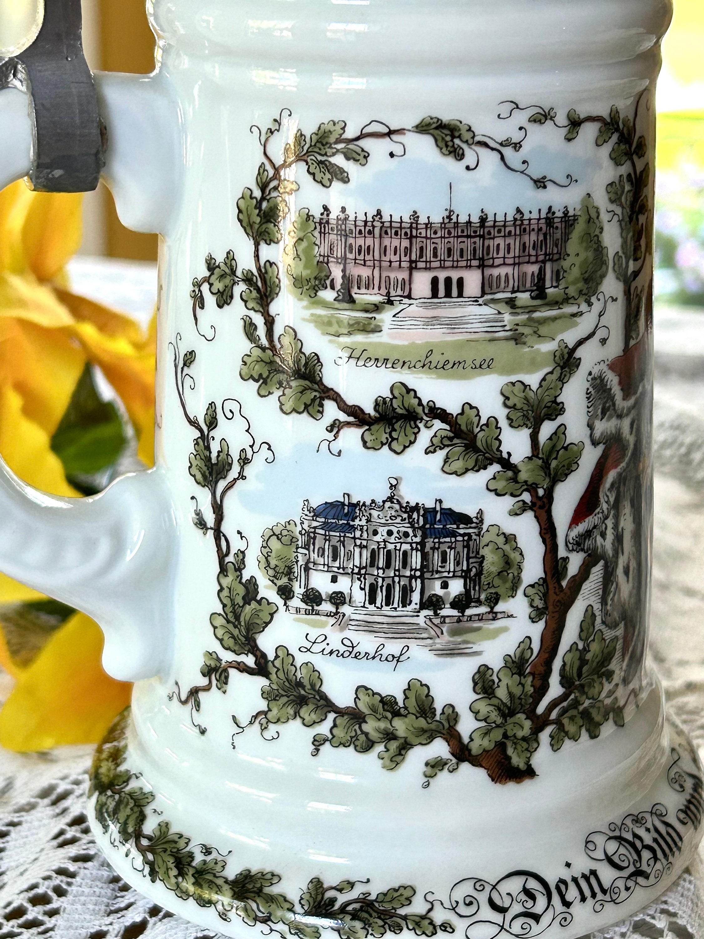 King Ludwig II Konig Von Bayern Bavaria Porcelain 10