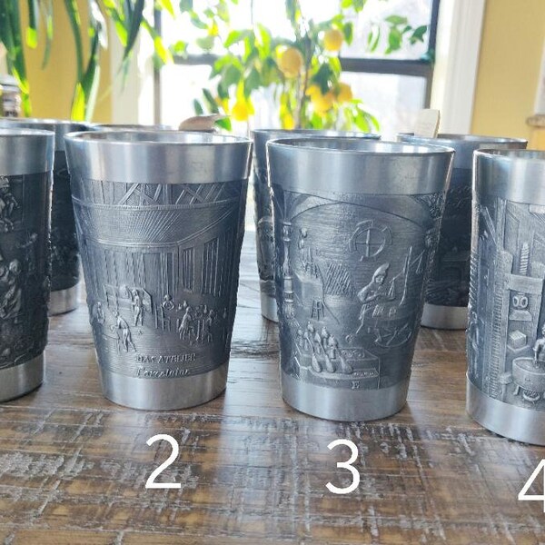 Pewter Cups Etsy