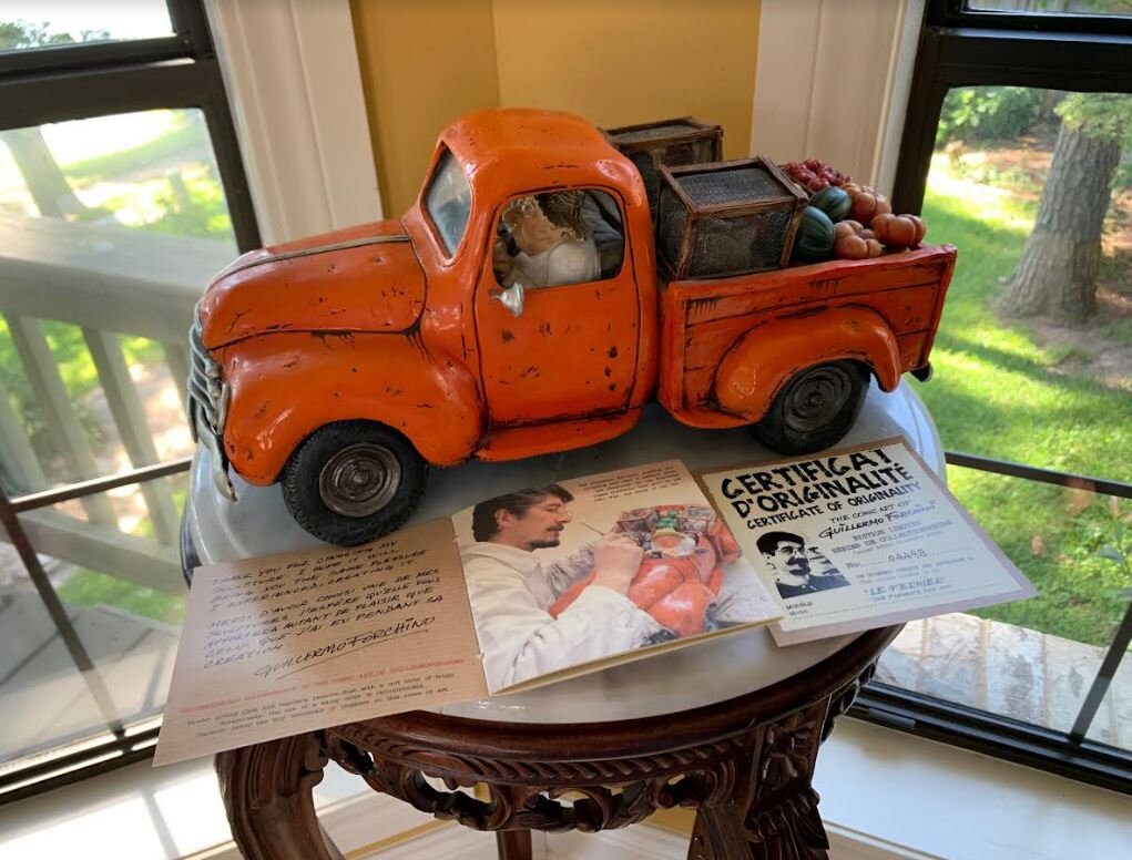 Guillermo Forchino　TheFarmer'sPick-up　中古 Rare the Comic Art of GUILLERMO FORCHINO Le Fermier 