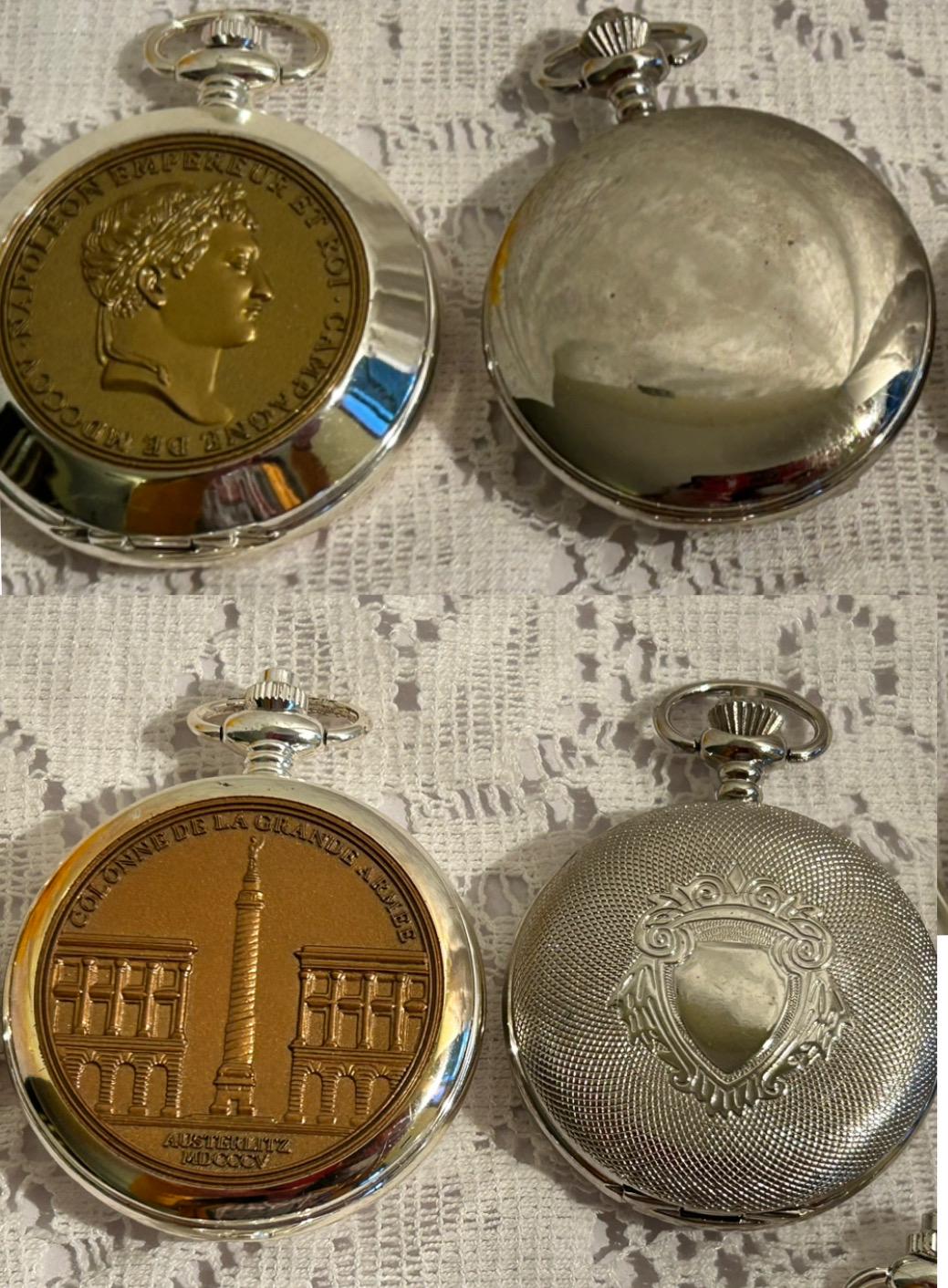 15 Various Pocket Watches in Beautiful Wood Velvet Showcase Box