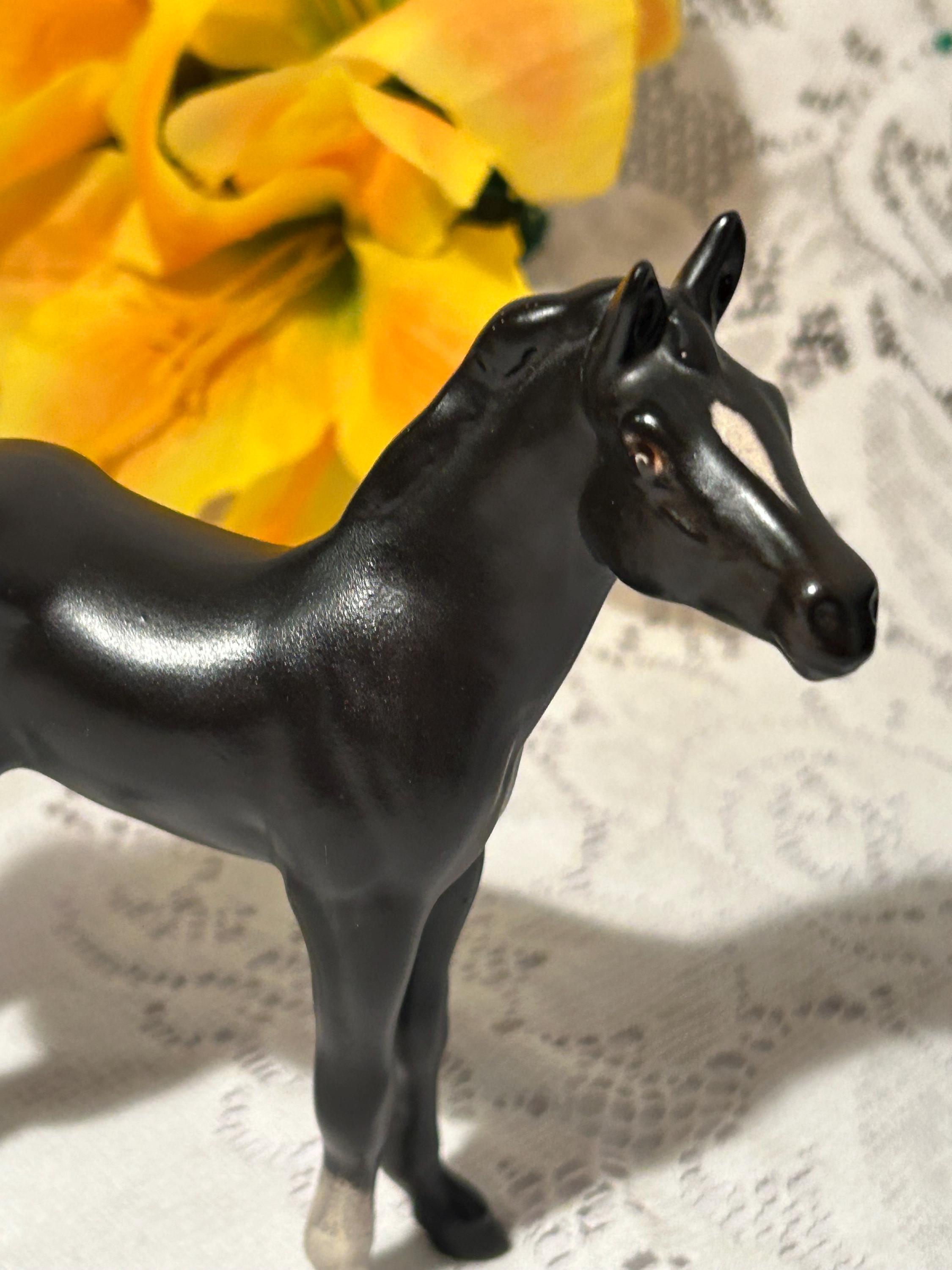 Beswick Black Beauty Mare Horse 7.25