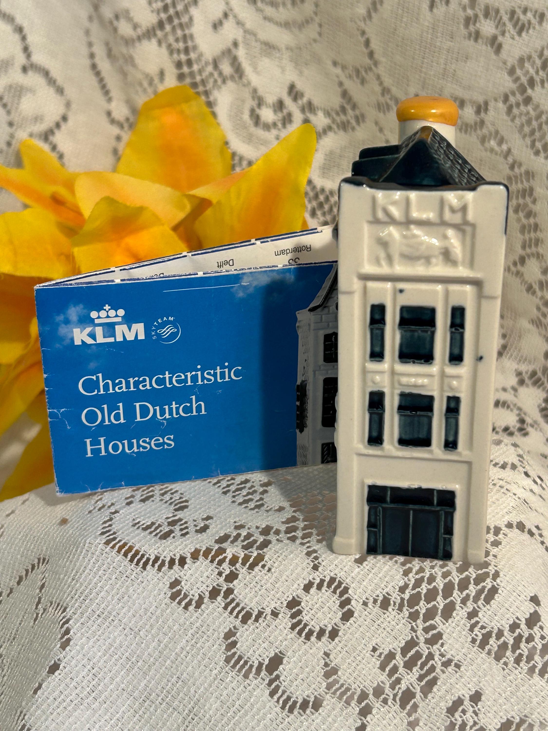 KLM Bols House #75 Former KLM Headquarters - Blue Delft Dutch