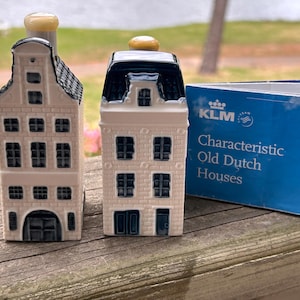 S*i様 ★ Characteristic Old Dutch Houses K Klm Blue Delft House - Etsy