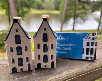 Sealed #11 or #13 KLM House Blue Delft Dutch Canal House Made for