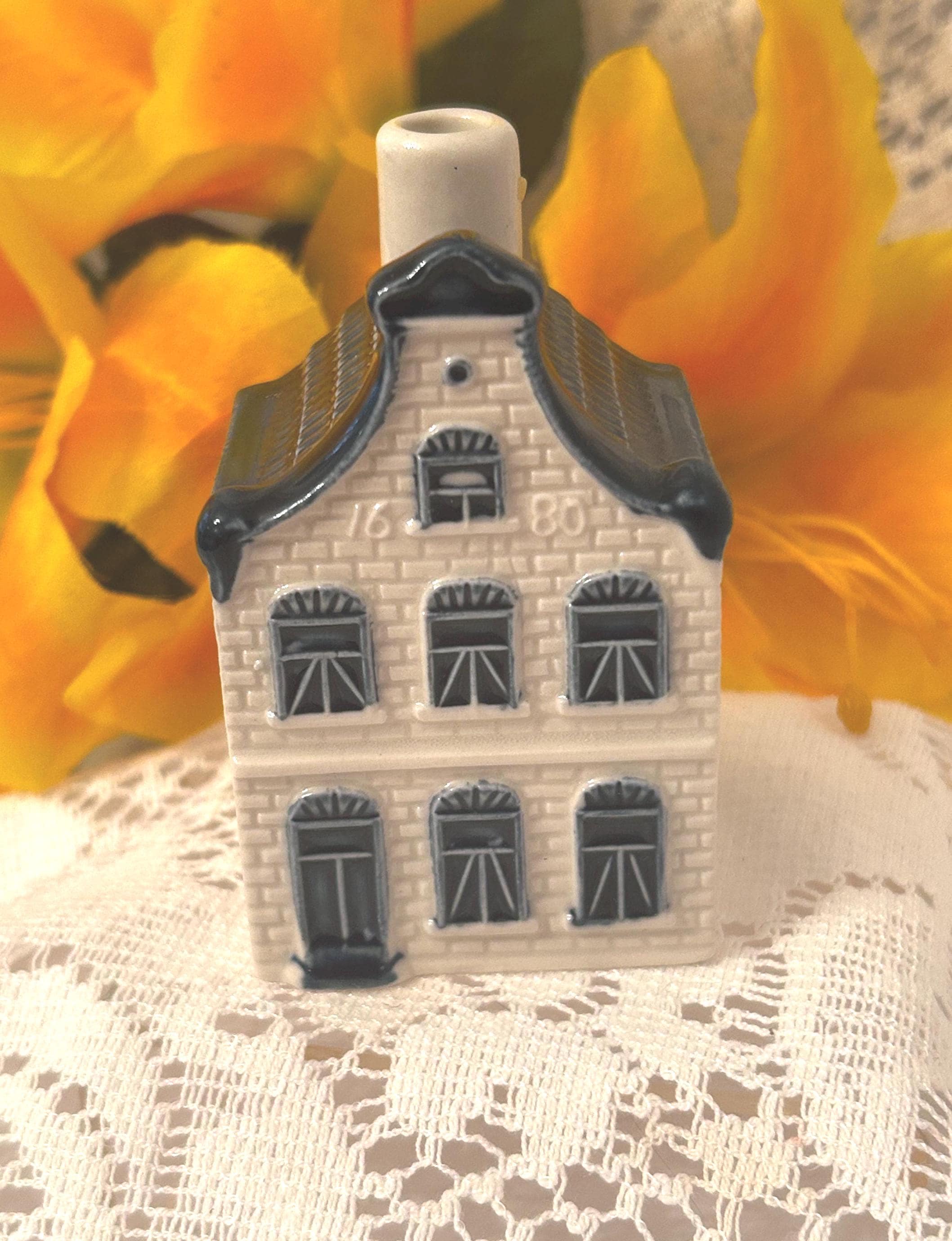 KLM House #5 Miniature Delft House KLM BOLS Collectible Uncorked