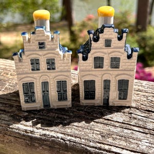 KLM House #25 Corked Sealed Miniature KLM BOLS Blue Delft Canal