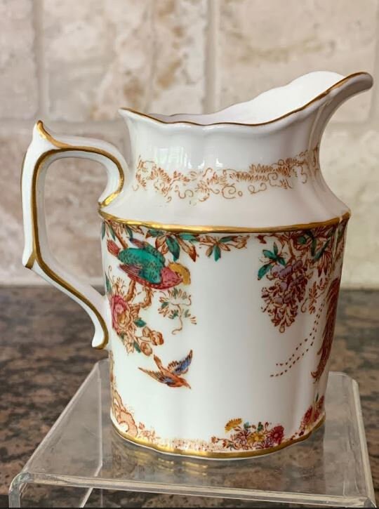 Royal Crown Derby Olde Avesbury Creamer Pitcher Bone China Made in