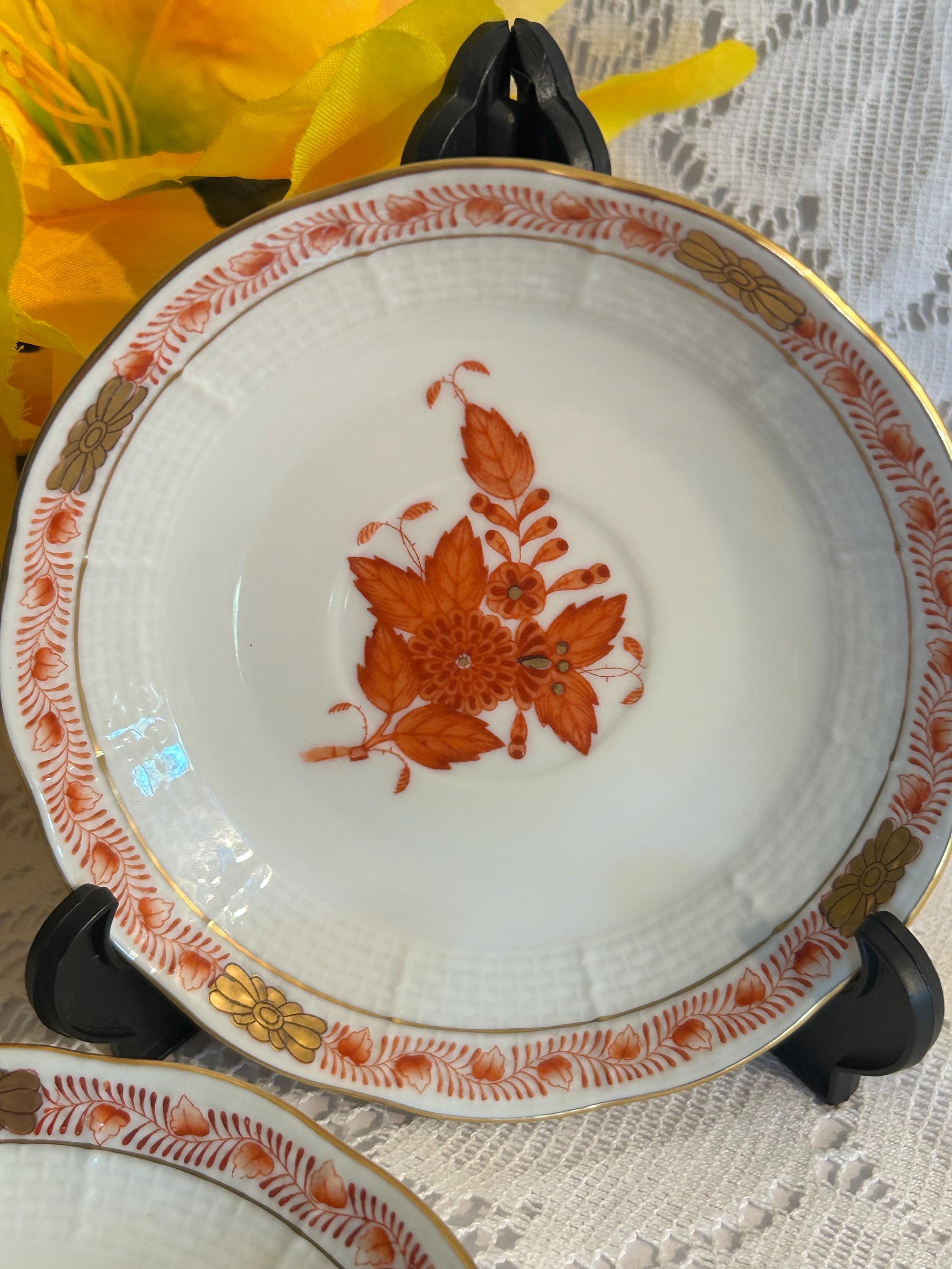 Herend Demitasse Cup & Saucer 711 AOG Herend Demitasse Cup and