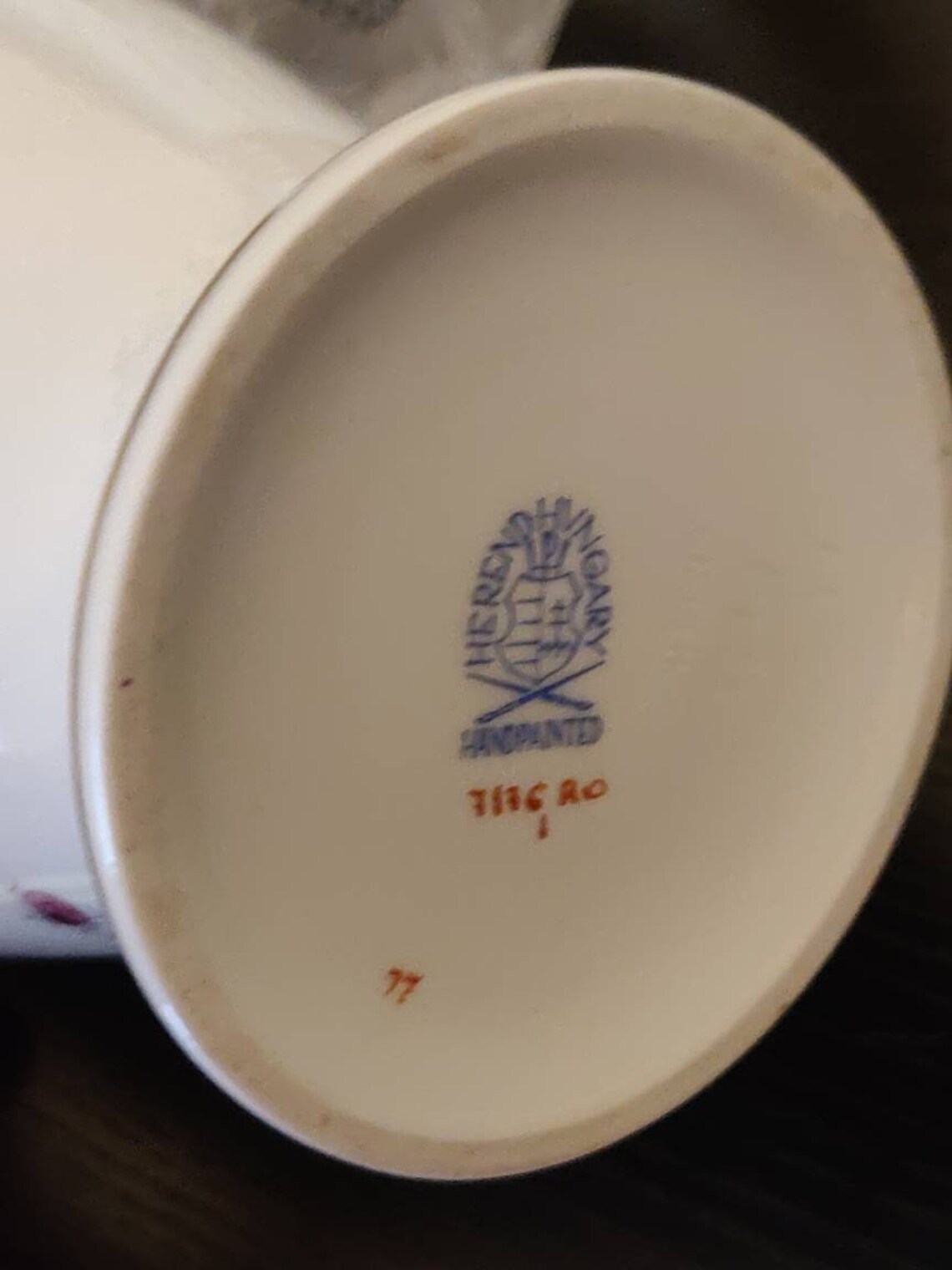 Vintage Herend Rothschild Bird Pearl Necklace 13 Vase Etsy