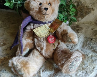 VTG Large Boy Hermann Original TEDDY D-8606 Collectible Bear - Etsy