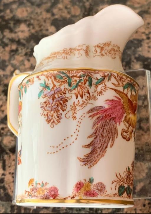 Royal Crown Derby Olde Avesbury Creamer Pitcher Bone China Made in