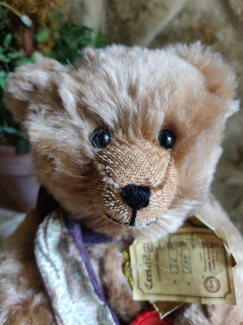 Herman　テディ　オリジナル VTG Large Hermann Original Boy TEDDY D-8606 Collectible Bear w