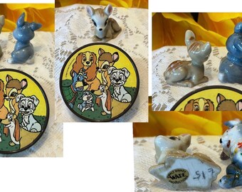 Wade Whimsies Disney Figurines Choice Of: Wade Tom & Jerry; Wade