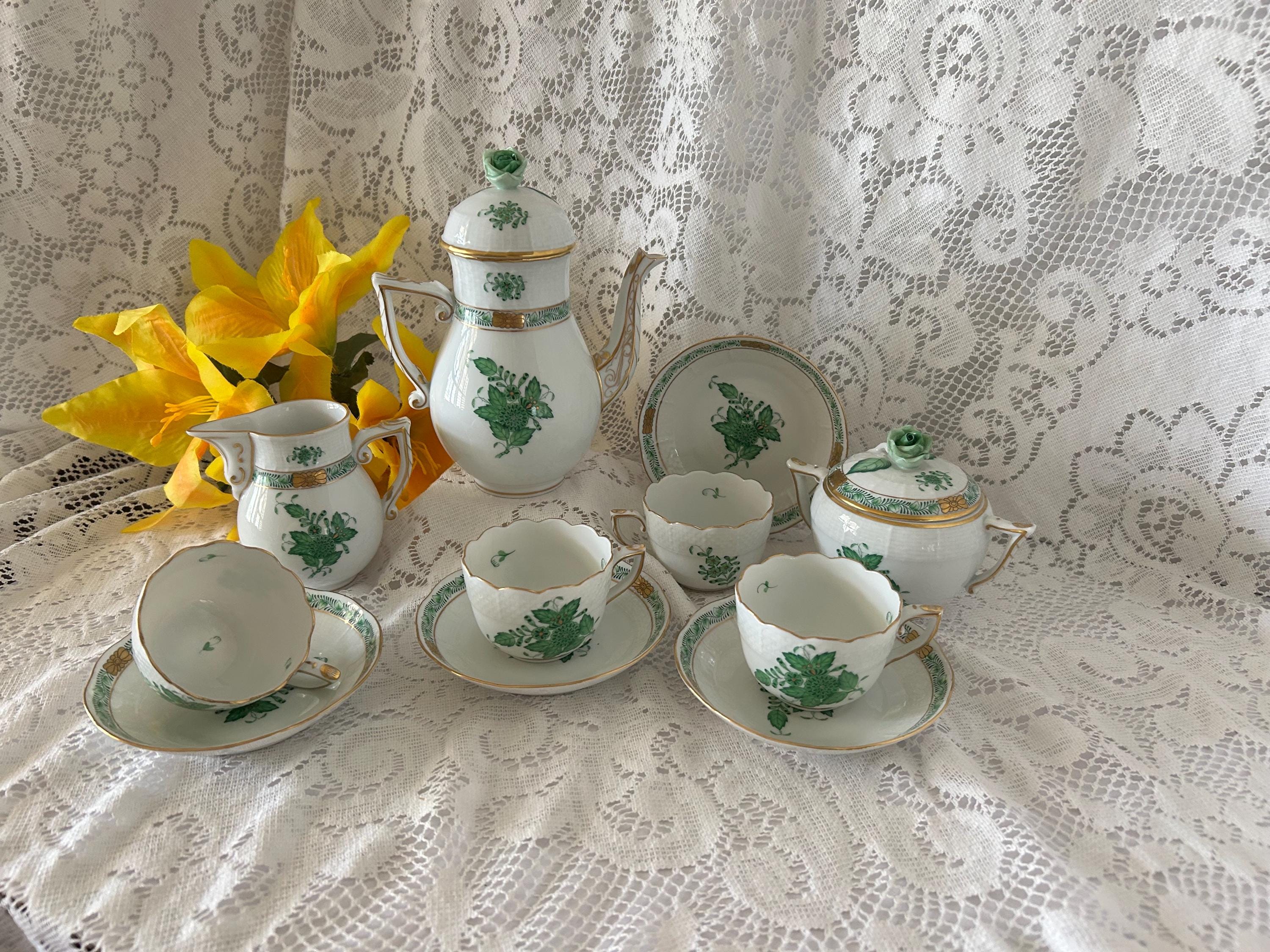 Herend China Bouquet - Etsy