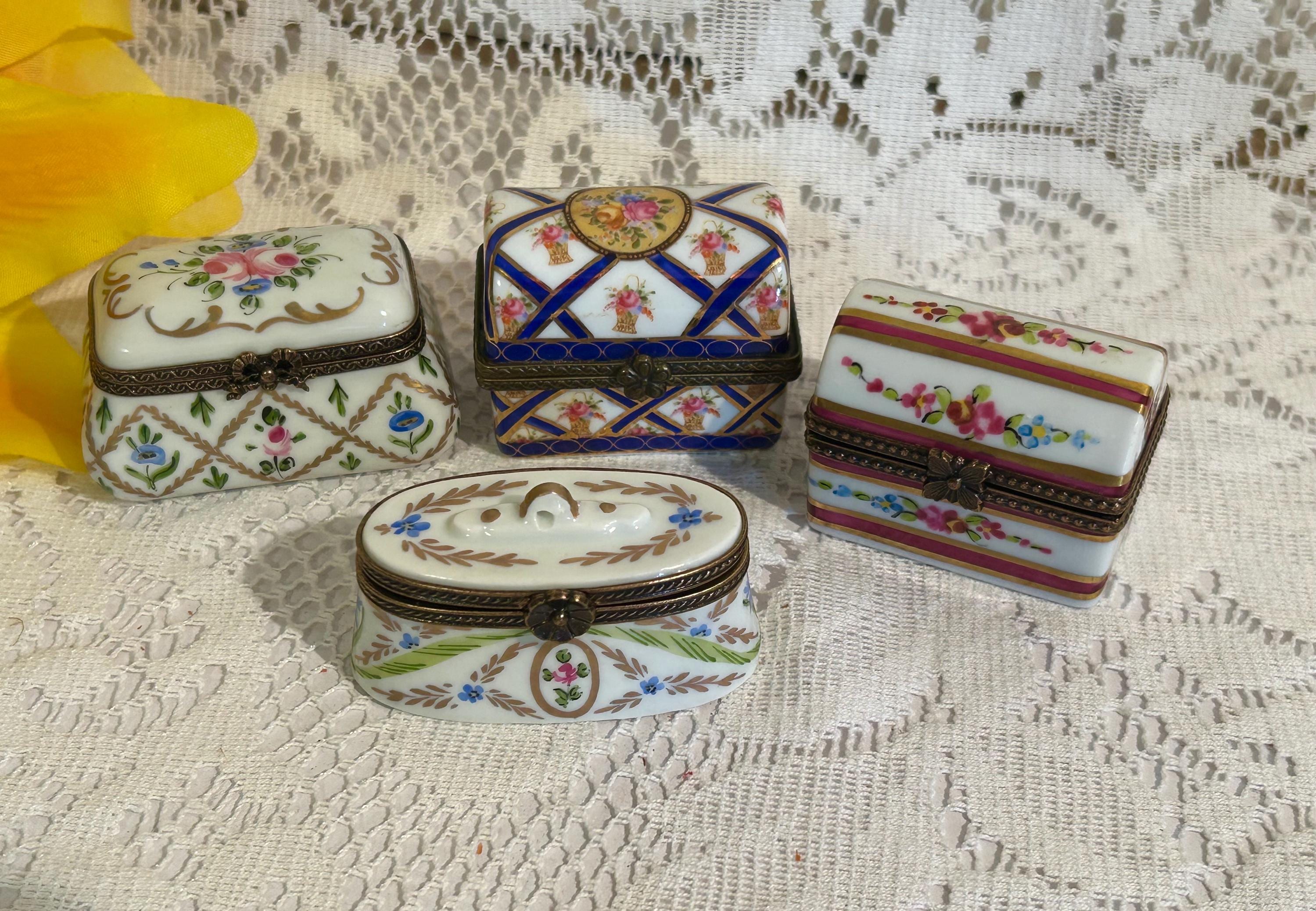 Porcelain Dresser Box - Etsy