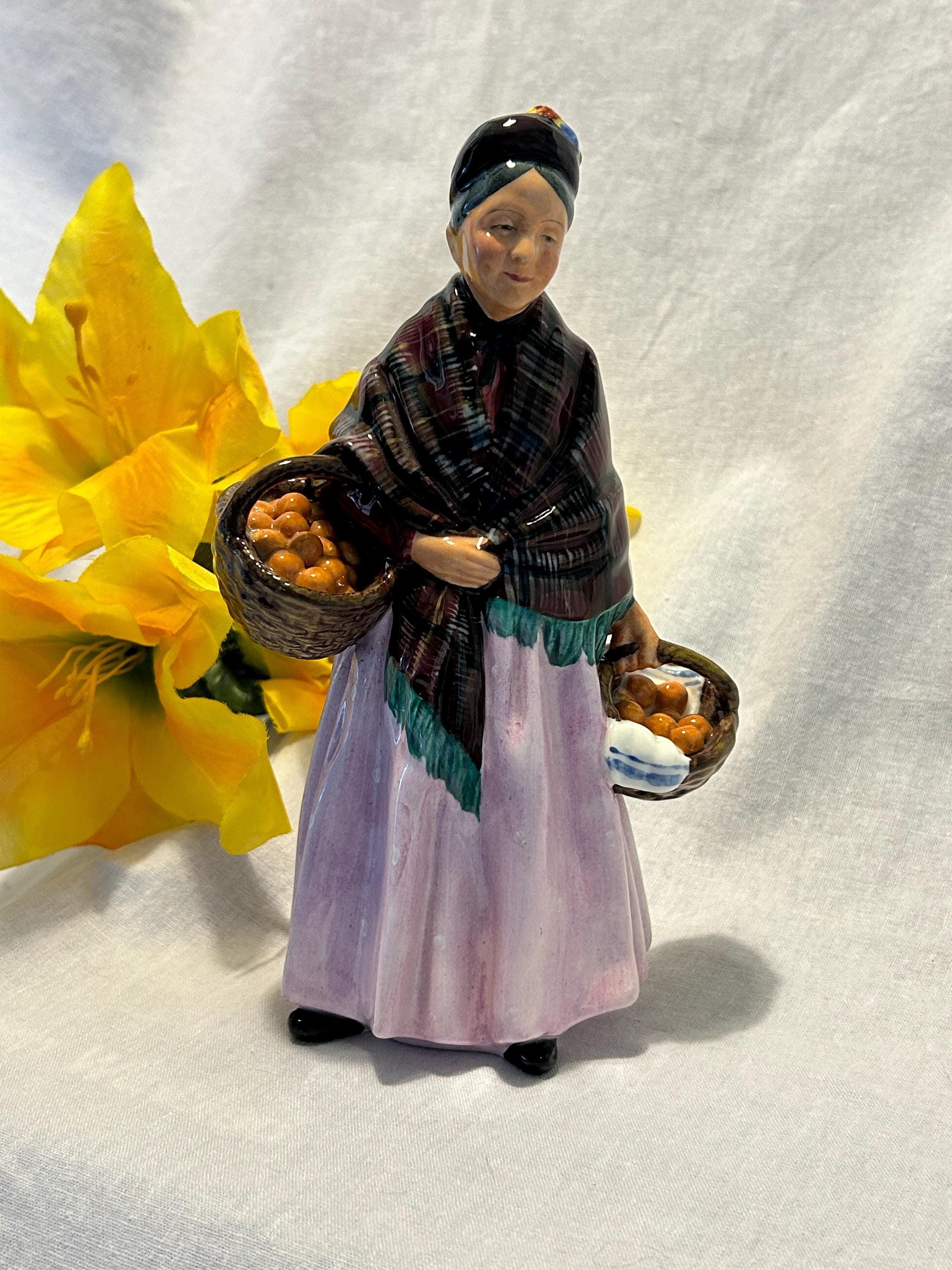Vintage Royal Doulton the Orange Lady Figurine HN1759 8.5