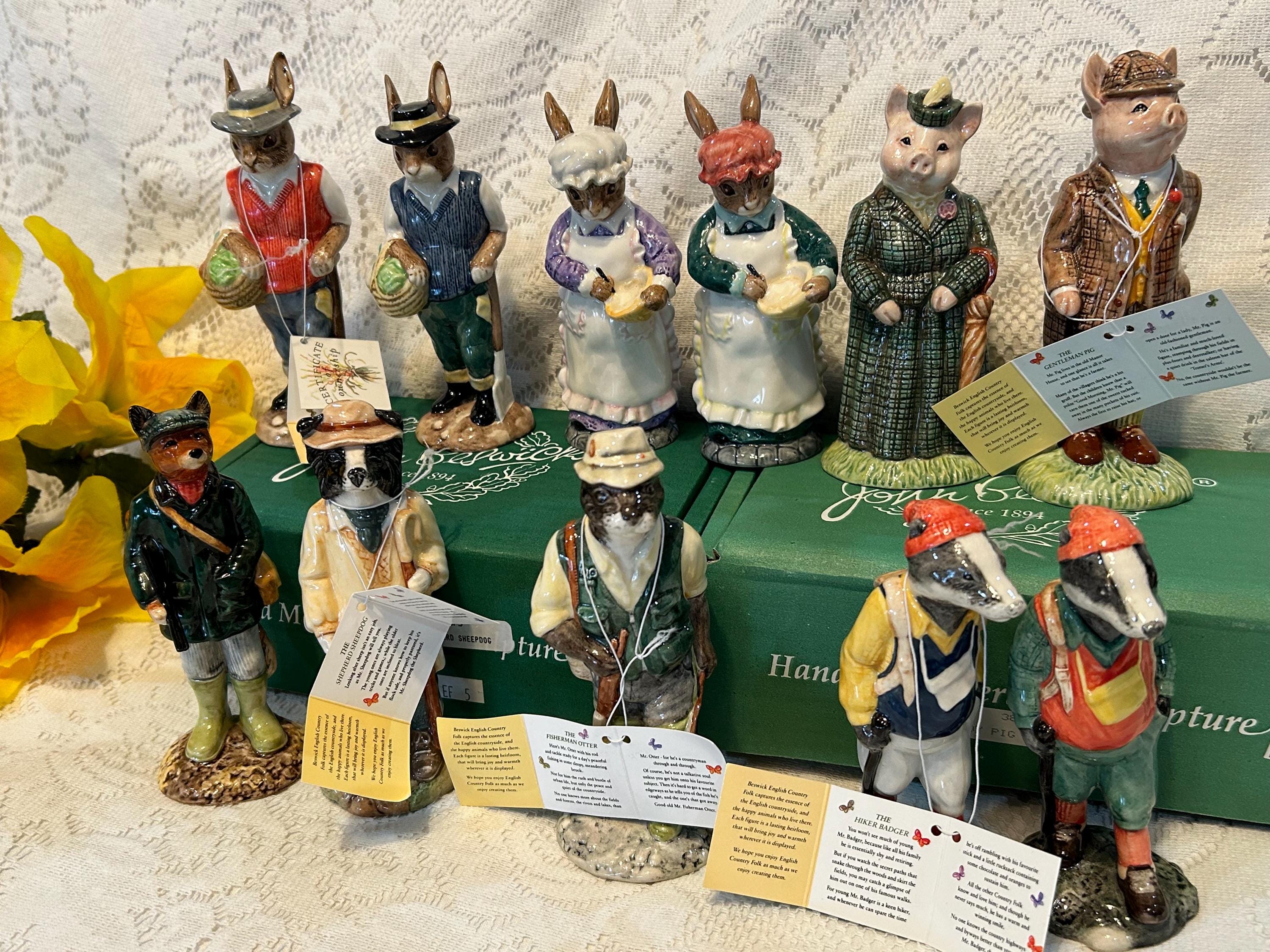 Beswick Royal Doulton BOXED English Country Folk Figurine Sp Ed
