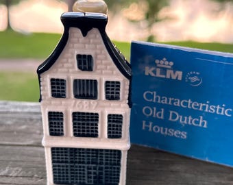 KLM House #5 Miniature Delft House KLM BOLS Collectible Uncorked