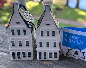 KLM Delft Blue House #35 ~ KLM Bols Dutch Miniature Canal House