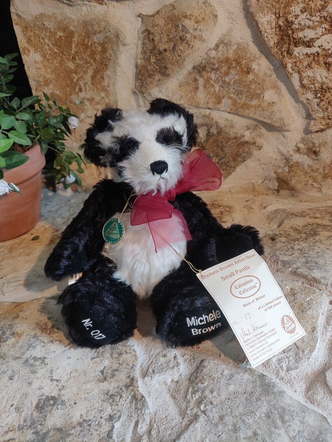 small panda bear toy