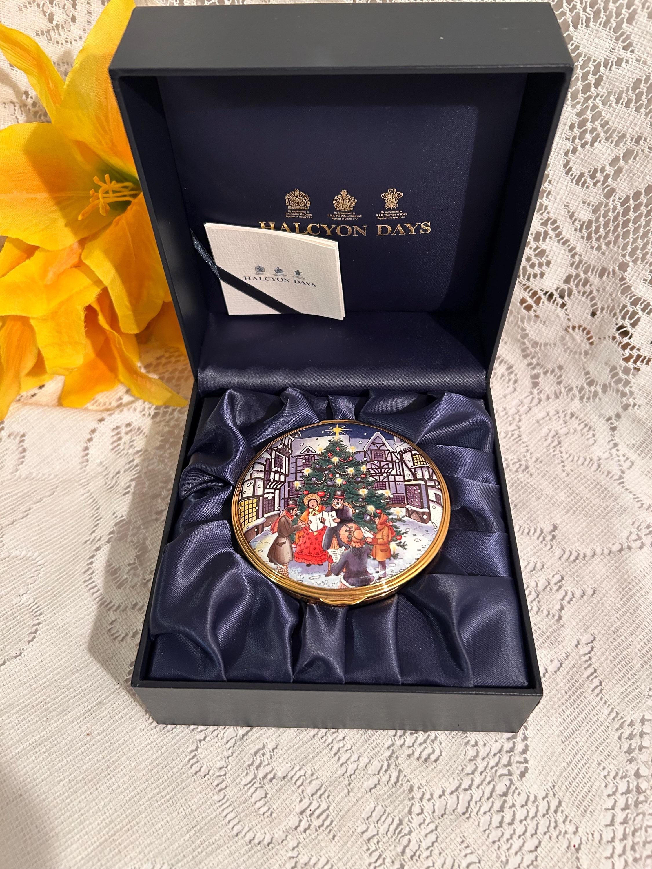 Halcyon Days Enamel Boxes Christmas - Etsy