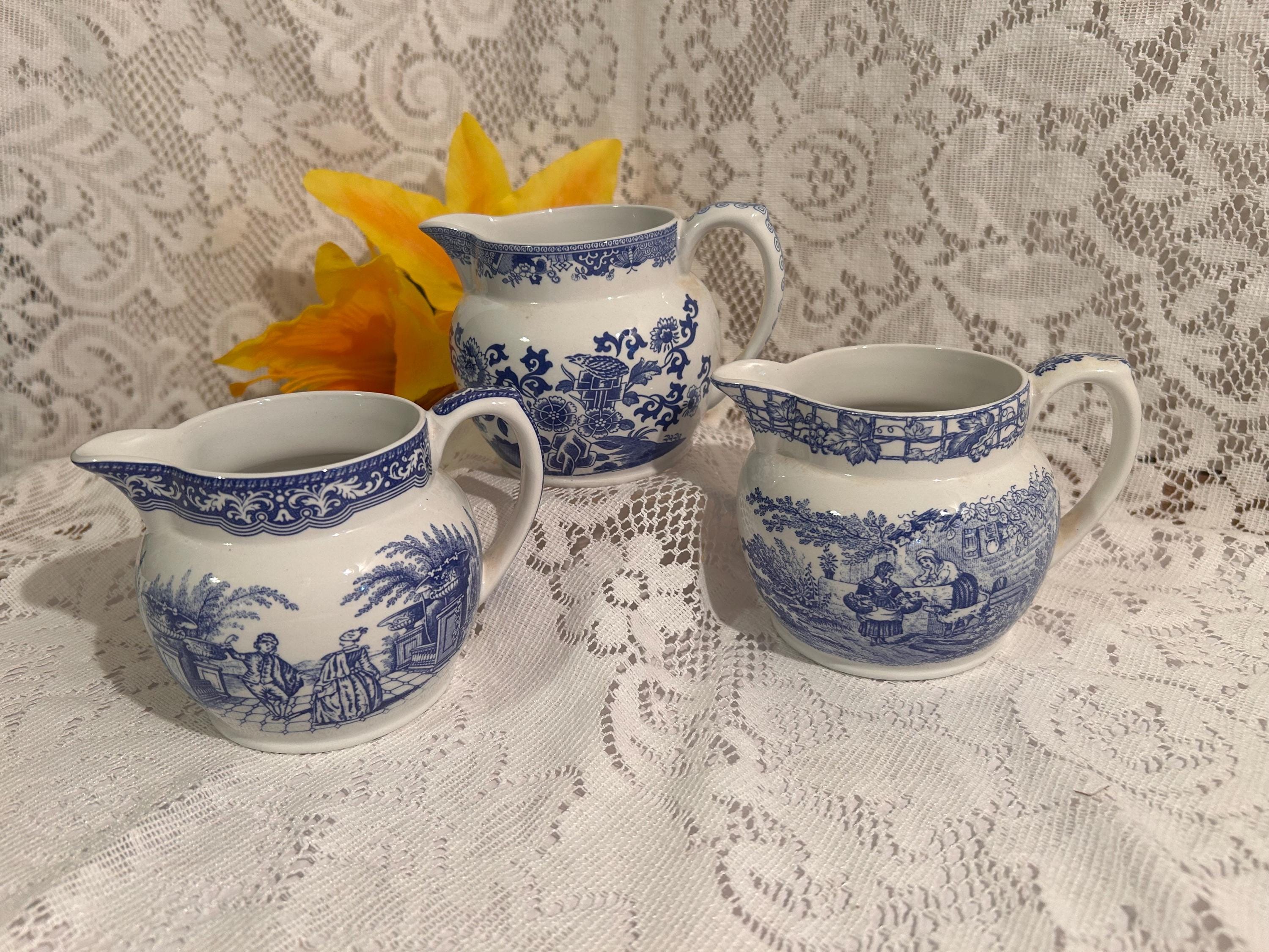 Spode Blue Room Pitcher - Etsy